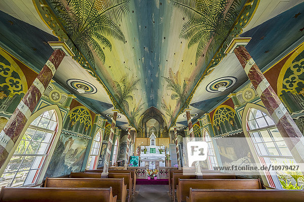 St. Benedict's Roman Catholic Church in Honaunau  Insel Hawaii  Hawaii  Vereinigte Staaten von Amerika