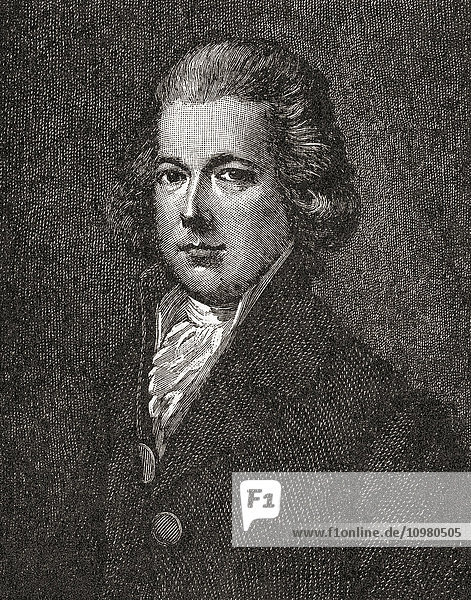 William Pitt der Jüngere  1759 - 1806. Britischer Politiker. Aus A First Book of British History  veröffentlicht 1925.