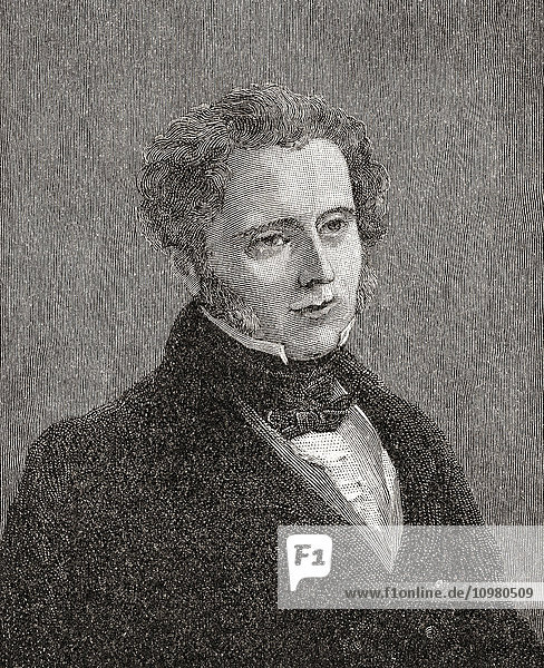 Henry John Temple  3rd Viscount Palmerston  1784 – 1865  aka Lord Palmerston. British statesman and twice Prime Ministerof the United Kingdom. From A First Book of British History published 1925.