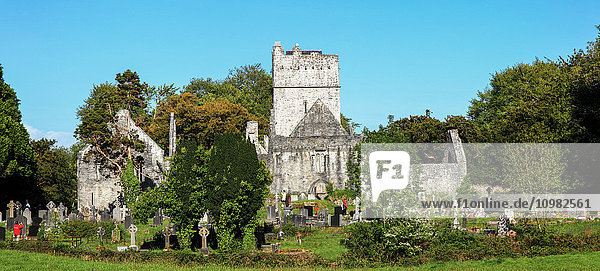 'Muckross Abbey; Killarney  County Kerry  Ireland'