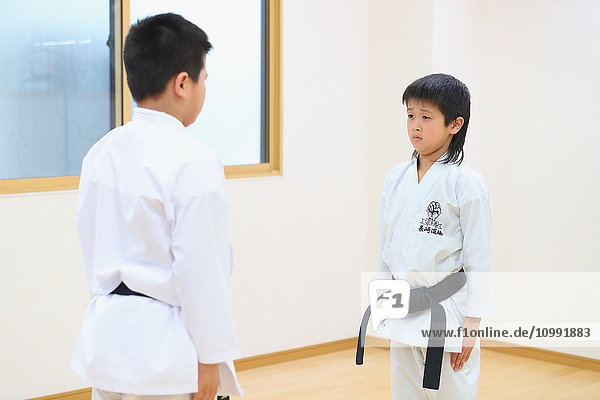 Japanese kids karate class