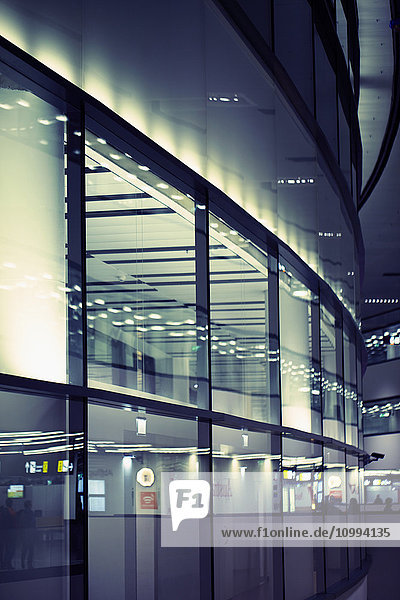 Architecture Detail of Airport in Vienna  Austria