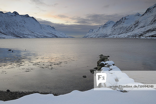 Ersfjorden  Troms  Norwegen