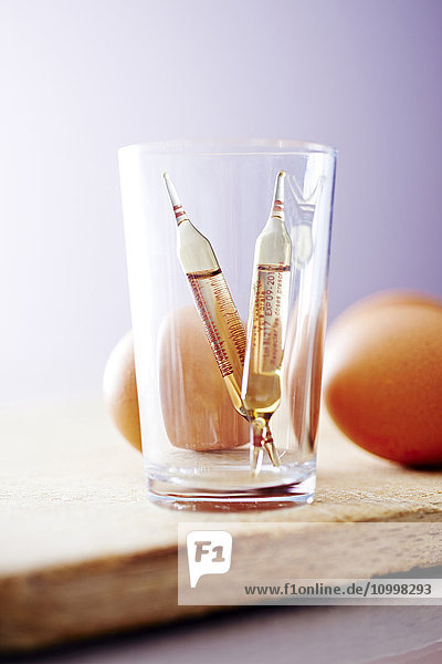 Eggs and vitamin D supplements.