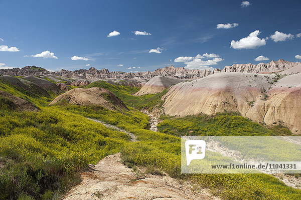 Badlands Nationalpark  South Dakota  USA