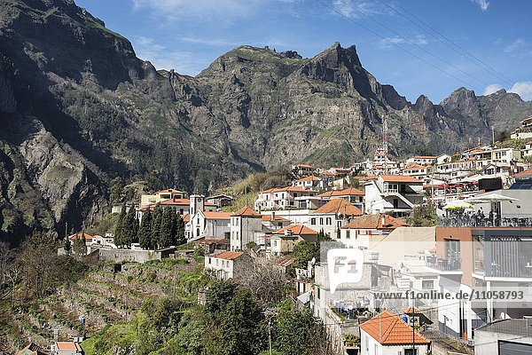 Curral das Freiras  Nonnental  Madeira  Portugal  Europa
