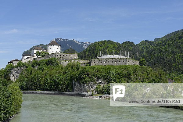 Festung Kufstein über dem Inn  Inntal  Tirol  Österreich  Europa