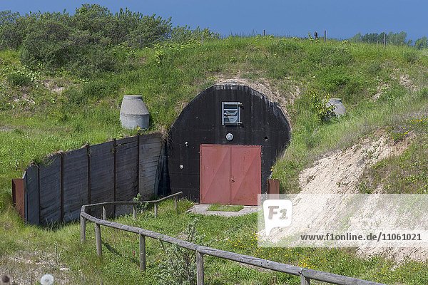 Marine Bunkeranlage Kap Arkona  betrieben von NVA und Roter Armee 1986-1990 im Kalten Krieg  Insel Rügen  Mecklenburg-Vorpommern  Deutschland  Europa