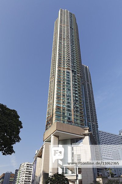 Victoria Towers  Wohnhochhaus  Tsim Sah Tsui  Kowloon  Hongkong  China  Asien