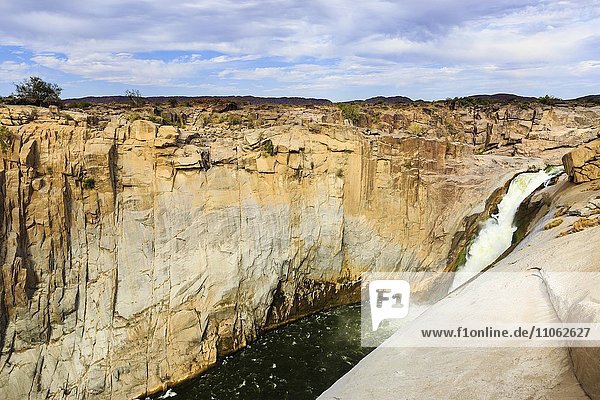 Wasserfall  Augrabiesfälle  Grenzfluss Oranje  Nordkap  Namibia  Südafrika  Afrika