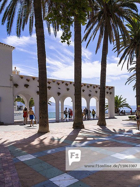 Balcon de Europa  Nerja  Costa del Sol  Andalucía  Spain  Europe