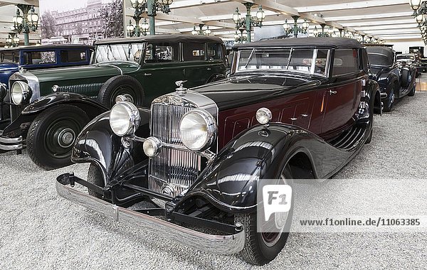 Horch  Cabriolett Type 670 Baujahr 1932  Deutschland  Schlumpf Kollektion  Musée National  Nationales Automobilmuseum  Mülhausen  Elsass  Frankreich  Europa