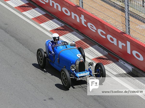 Bugatti 35 von 1925  10. Grand Prix Monaco Historique 2016  Monte-Carlo  Fürstentum Monaco