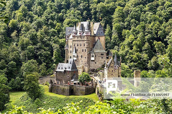 Burg Eltz  Wierschem  Rheinland-Pfalz  Deutschland  Europa