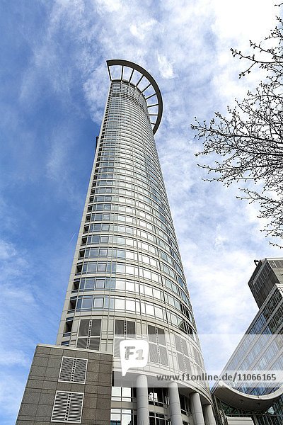Bürohochhaus Westend-Tower  DZ-Bank  Kronenhochhaus  Architekten Kohn Pedersen Fox  Frankfurt am Main  Hessen  Deutschland  Europa