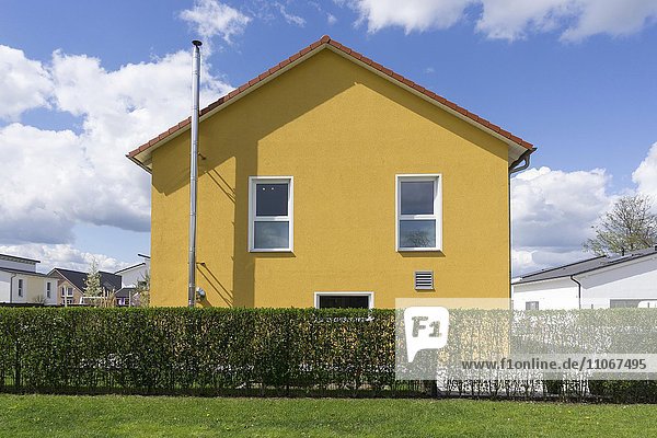 Einfamilienhaus im Neubaugebiet Hohenbuschei  Brackel  Dortmund  Ruhrgebiet  Nordrhein-Westfalen  Deutschland  Europa