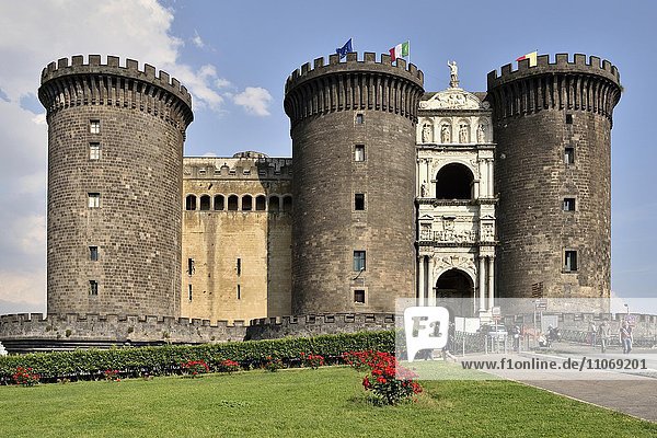 Castel Nuovo  Neapel  Kampanien  Italien  Europa