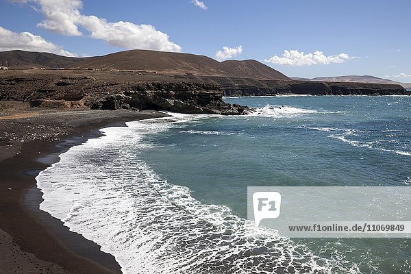 Strand Playa de los Muertos in Ajuy  Fuerteventura  Kanarische Inseln  Spanien  Europa
