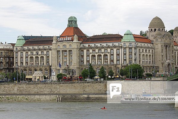 Hotel Gellert an der Donau  Jugendstil  Budapest  Ungarn  Europa