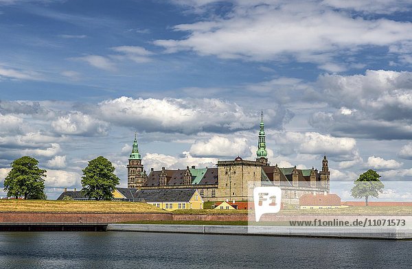 Kronborg Castle  Kronborg Slot  Helsingør  Elsinore  Zealand  Denmark  Europe