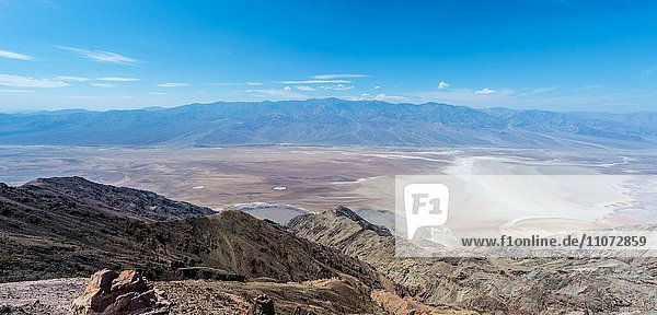 Dante's View  Death Valley National Park  mountains Panamint Range behind  Mojave Desert  California  USA  North America