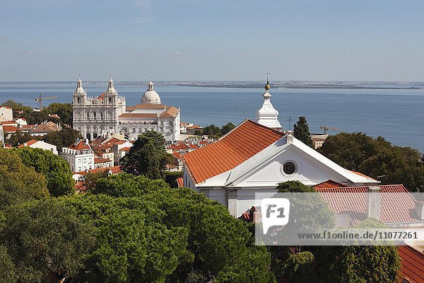 Kloster Igreja de Sao Vicente de Fora  Lissabon  Portugal  Europa
