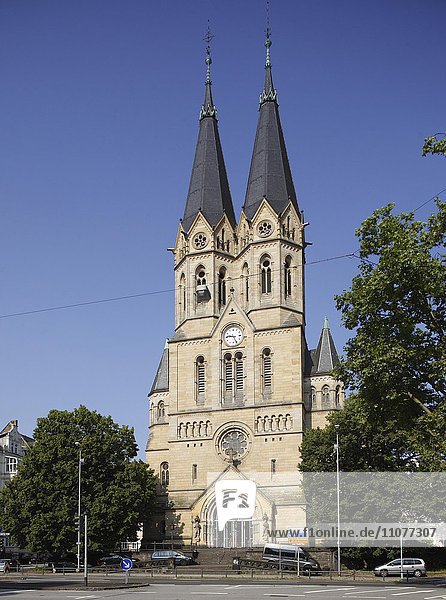 Ringkirche  Wiesbaden  Hessen  Deutschland  Europa