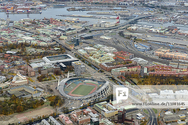 Aerial view of Gothenburg