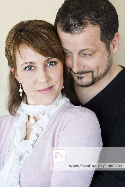 Portrait of mid adult couple