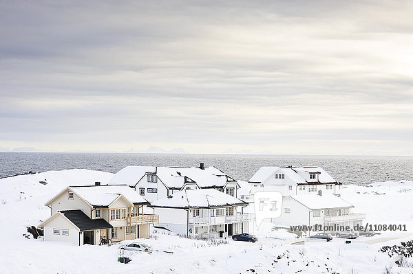 Häuser  Reine  Lofoten  Norwegen