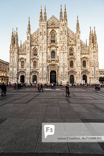 Italy  Milan  view to Milan Cathedral