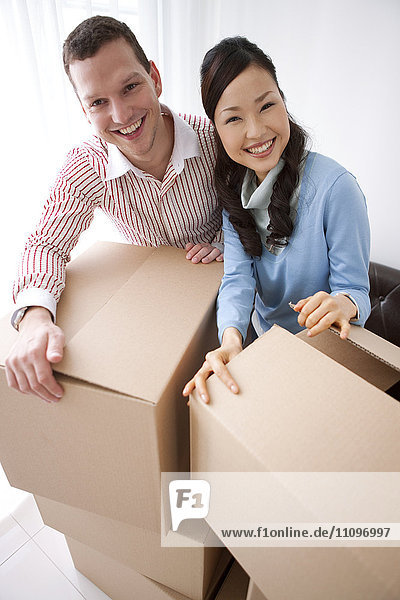 Couple Moving House