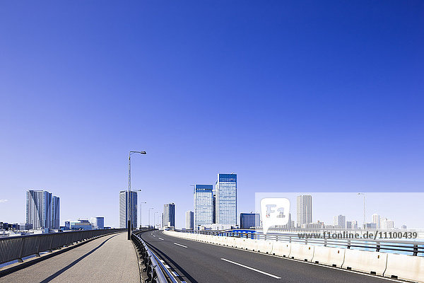 Skyscrapers and Motorway