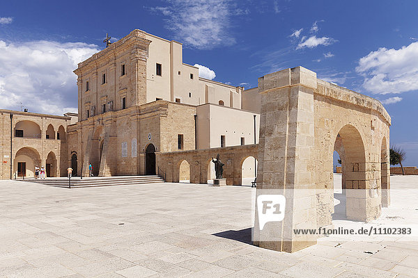 Wallfahrtskirche San Maria de Finibus Terrae  Santa Maria di Leuca  Provinz Lecce  Salentinische Halbinsel  Apulien  Italien  Europa