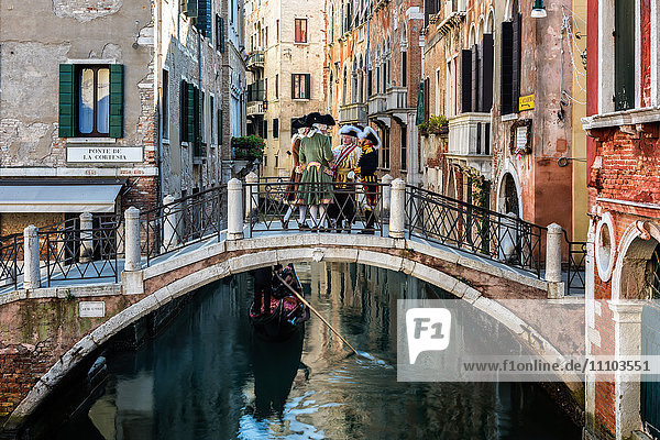 Die Kanäle von Castello in Venedig  UNESCO-Weltkulturerbe  Venetien  Italien  Europa