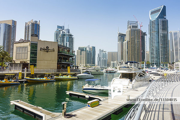 Dubai Marina  Dubai  United Arab Emirates  Middle East