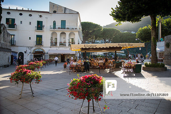 Piazza Centrale Ravello Campania Italy Europe