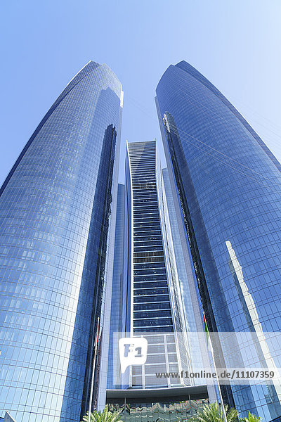 Etihad Towers  Abu Dhabi  Vereinigte Arabische Emirate  Naher Osten