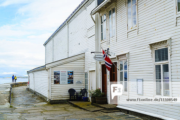 19th century warehouses  now housing the Fisheries Museum (Fiskerimusee)  Alesund  Norway  Scandinavia  Europe