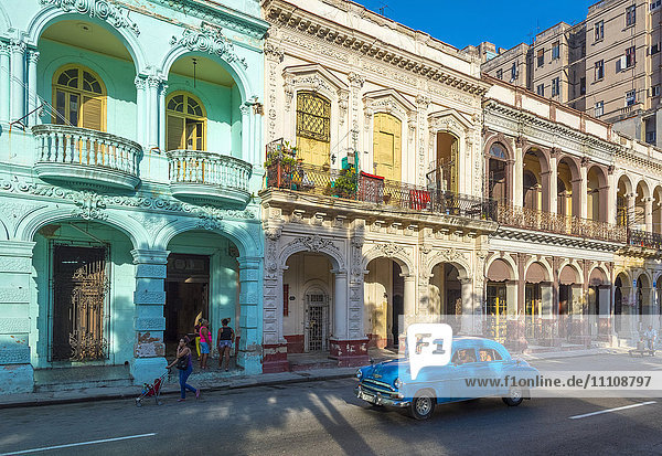 Prado (Paseo de Marti)  La Habana Vieja (Alt-Havanna)  UNESCO-Weltkulturerbe  Havanna  Kuba  Westindien  Karibik  Mittelamerika