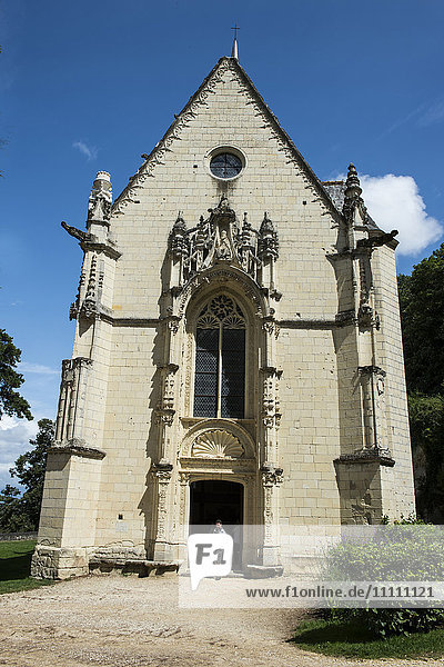 Europa  Frankreich  Indre et Loire  Rigny-Ussè  Chapelle du Chateau