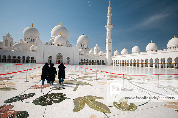 Asien  Naher Osten  Vereinigte Arabische Emirate  Abu Dhabi  Sheikh Zayed Grand Mosque