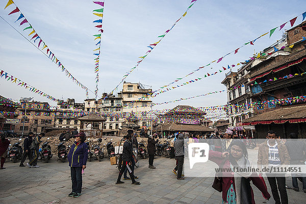Nepal  Kathmandu  tägliches Leben