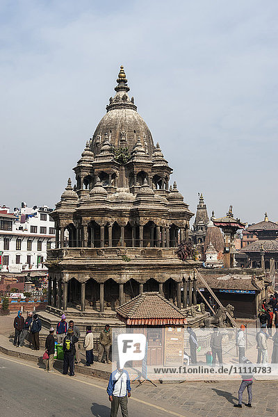 Nepal Patan temple square