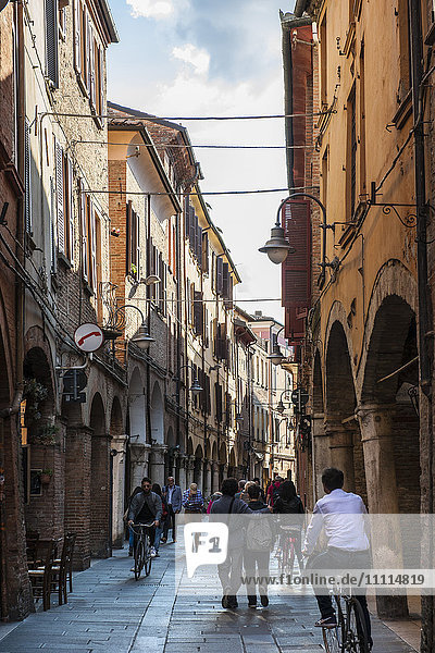 Italien  Emilia Romagna  Ferrara  Altstadt