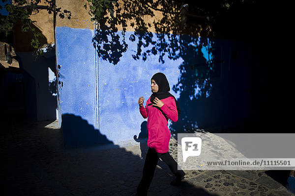 Morocco Chefchaouen daily life