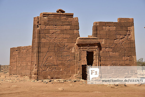 Africa  Sudan  Naga  Apedemak temple