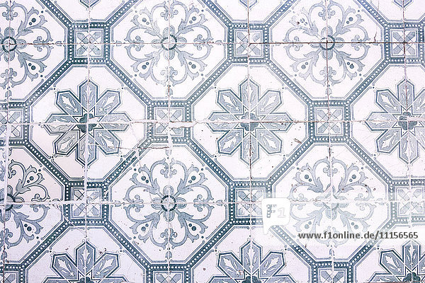 Portugal  Azulejos  Nahaufnahme