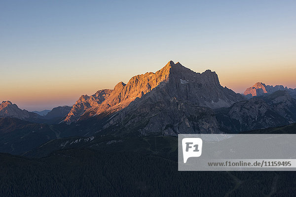 Italien,  Dolomiten,  Monte Civetta bei Sonnenaufgang