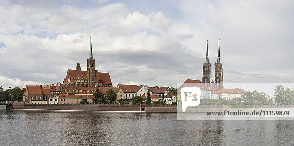 Poland  Wroclaw  Cathedral on Cathedral Island